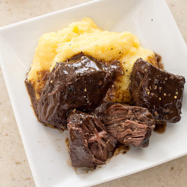 Picture from ATK website, because I didn't take a picture of ours. The picture on the recipe is what inspired me to make the polenta.