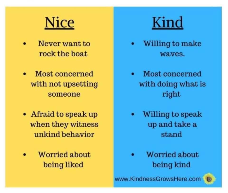 Nice Vs. Kind: A Helpful Guide To The Difference